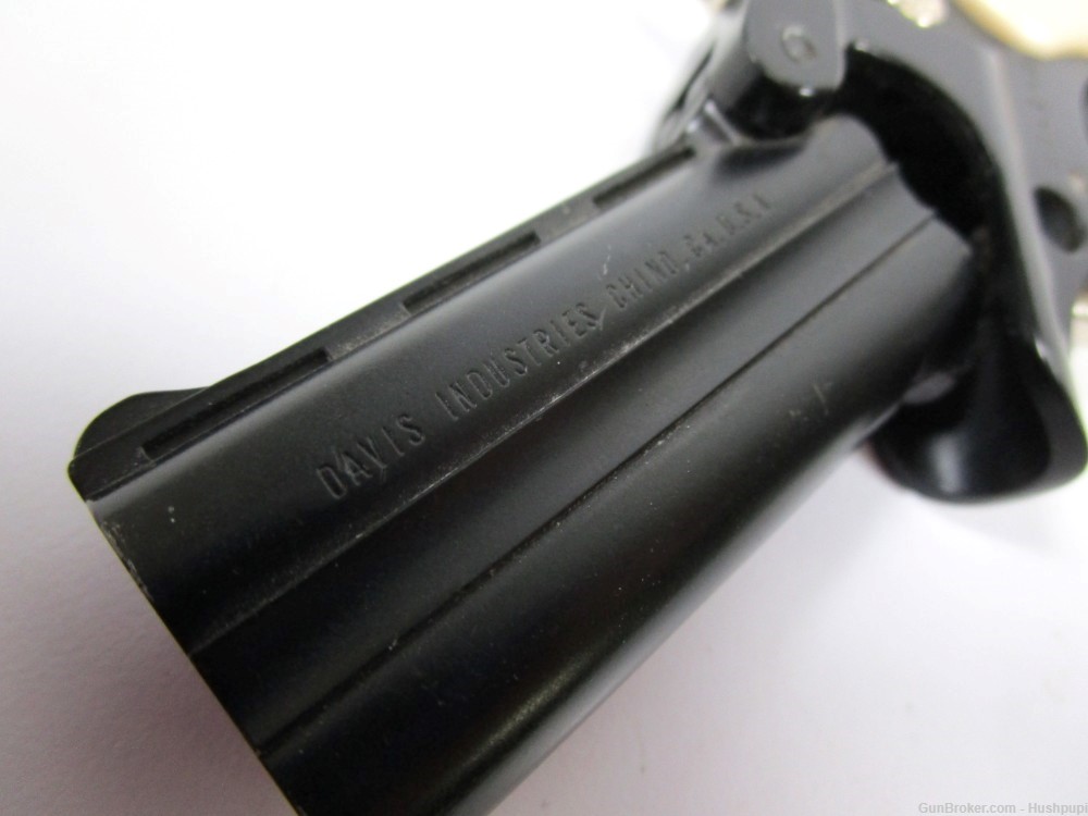Davis Ind. D-25 .25 ACP 25 Auto Derringer -Gunsmith Special- Needs Repair!-img-5