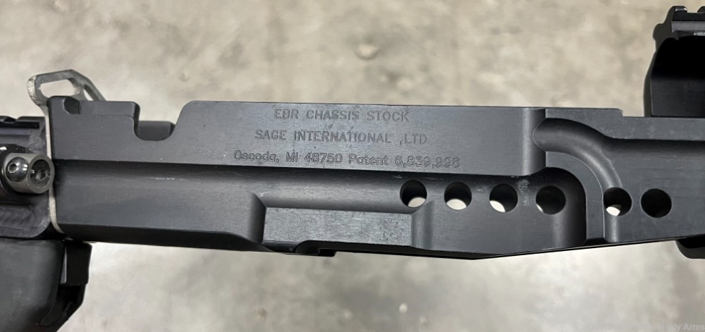 SAGE INTERNATIONAL MK14 EBR CHASSIS STOCK for M14 M1A RIFLE GOOD CONDITION!-img-4