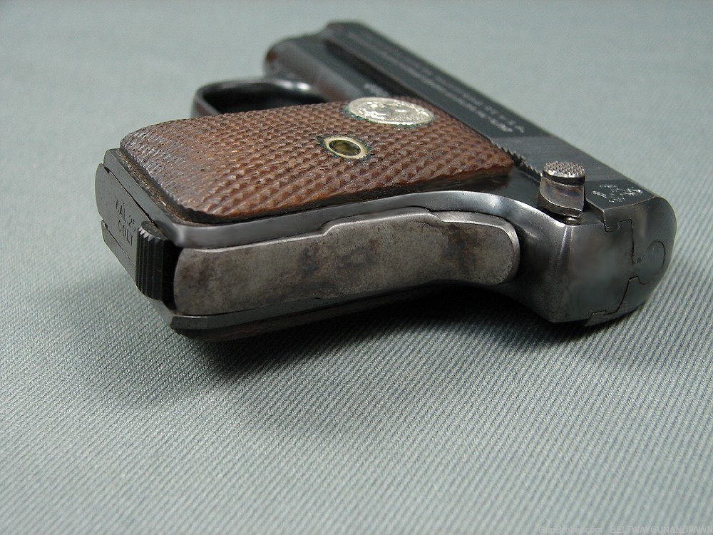 Colt 1908 Vest Pocket Automatic 25 ACP Pistol Mfg 1938-img-5