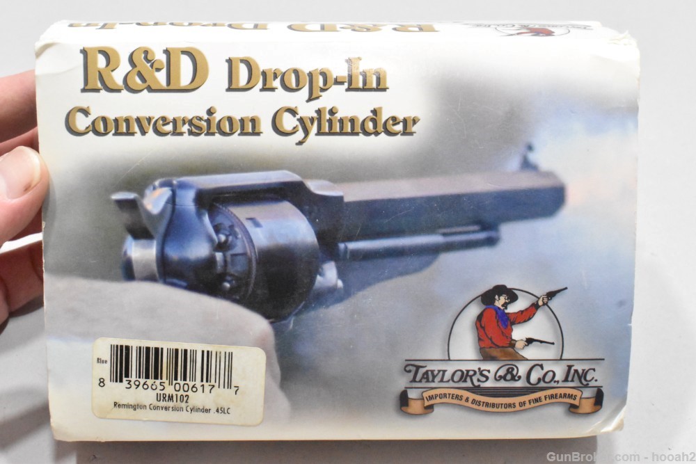 Taylor's & Co R&D Drop In Remington 1858 45 Colt Conversion Cylinder-img-0
