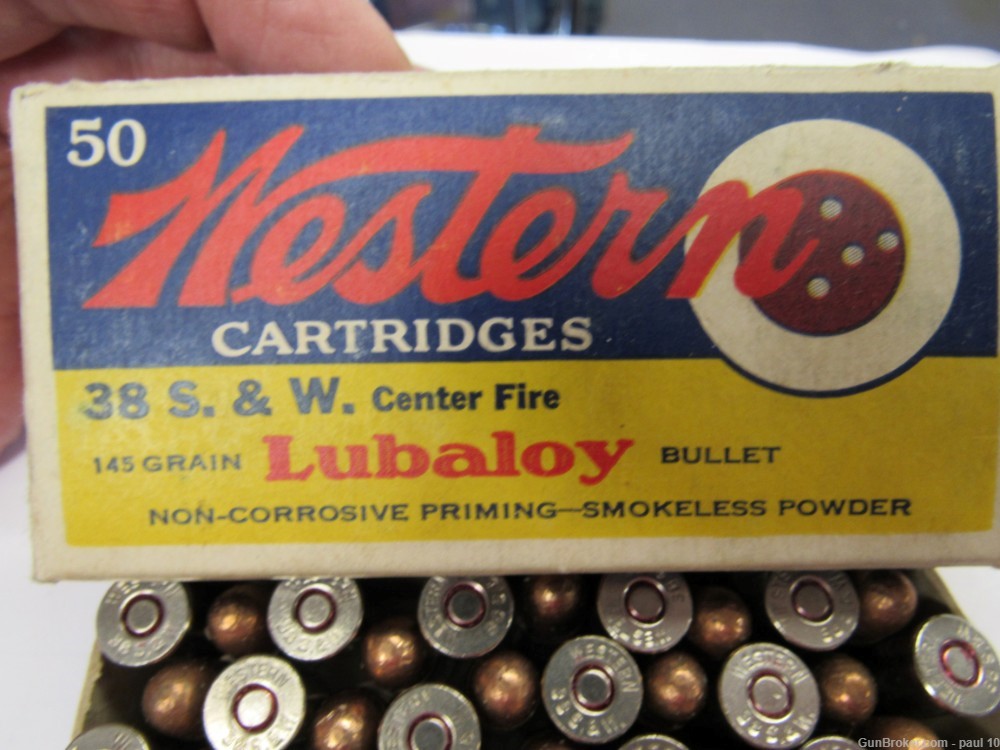 Winchester, Western 38 S&W Ammunition-img-0