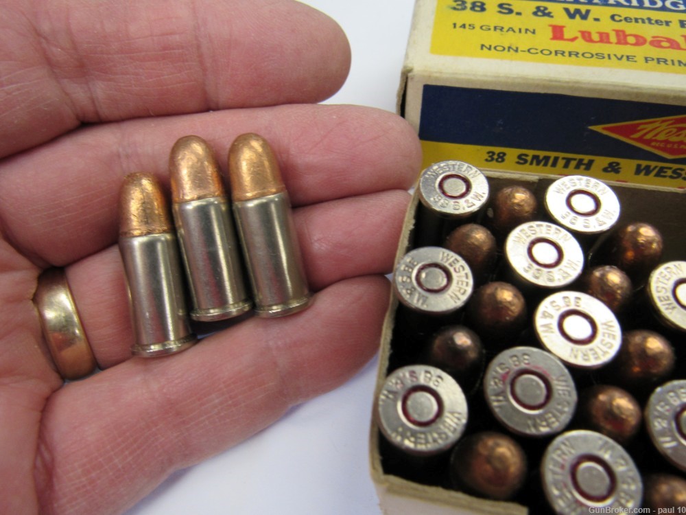 Winchester, Western 38 S&W Ammunition-img-3