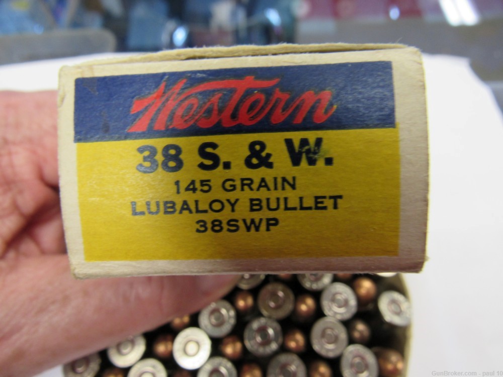 Winchester, Western 38 S&W Ammunition-img-1
