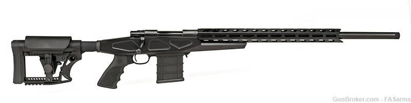 Howa Australian Precision Chassis, 6.5 Creedmoor 24" Threaded Barrel, Blk-img-0