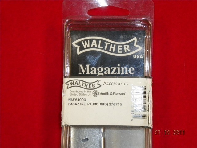 WALTHER PK380 FACTORY 8rd MAGAZINE 505600-img-2