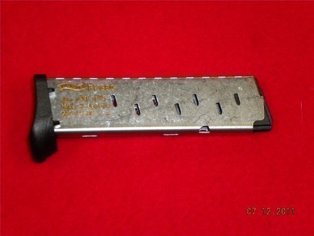 WALTHER PK380 FACTORY 8rd MAGAZINE 505600-img-4