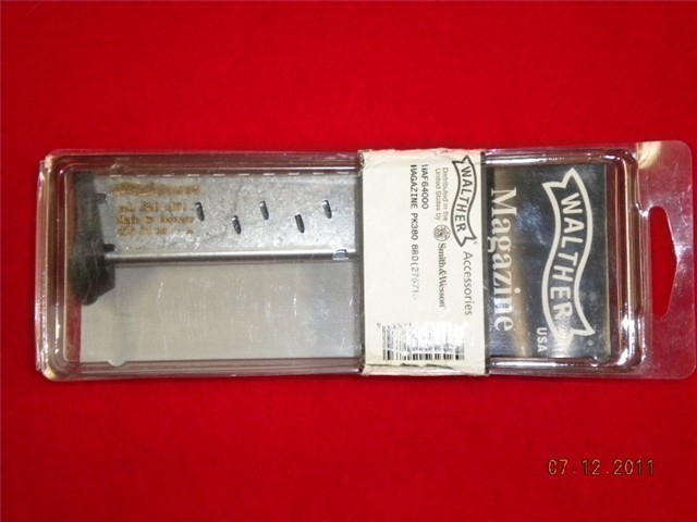 WALTHER PK380 FACTORY 8rd MAGAZINE 505600-img-0