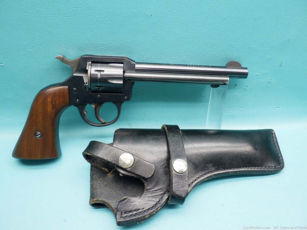 RARE H&R 660 Gunfighter .22LR 5.5"bbl Revolver MFG 1959-img-0