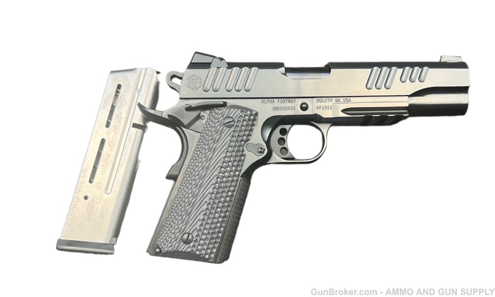 ALPHA FOXTROT AF1911- 9MM POLISHED DLC - PENNY START!-img-22