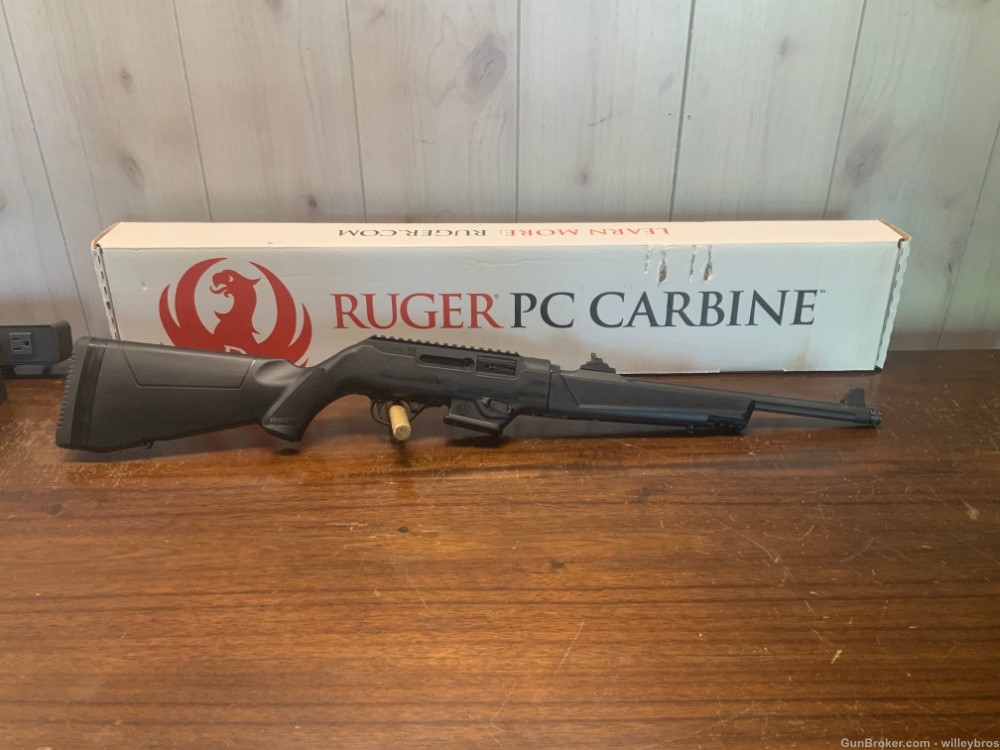Ruger PC Carbine 16” 9mm Luger W/ Box and Accessories Good Bore No Reserve-img-0