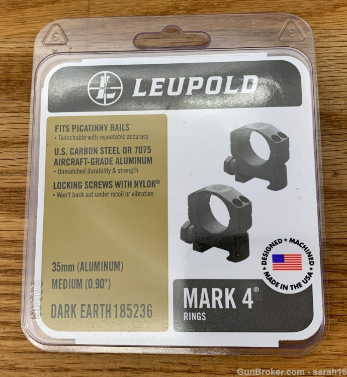 LEUPOLD MARK 5HD 7-35x56 M5C3 FDE 35MM OPTIC W/ RINGS RARE MILITARY FDE NIB-img-4