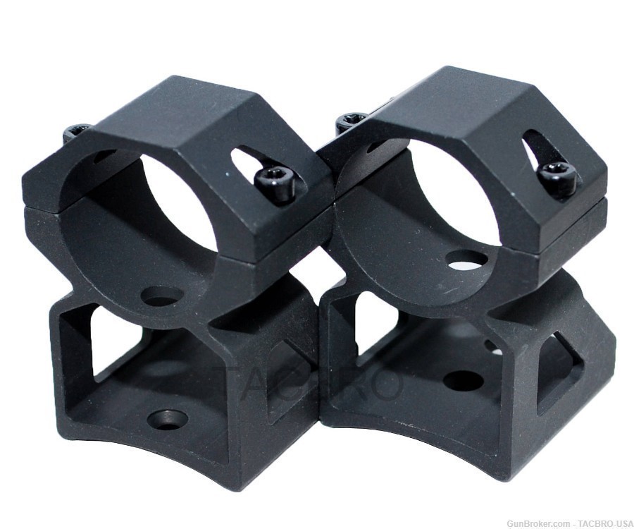 TACBRO AIM Sports 1"(25mm) Scope Rings for Ruger 10/22 High Profile QR22-1-img-1