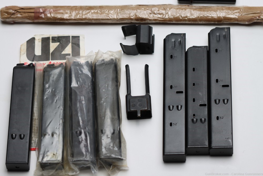 FULL KIT Action Arms IMI UZI Model A 9mm .22lr Pre-Ban Excellent Condition-img-29