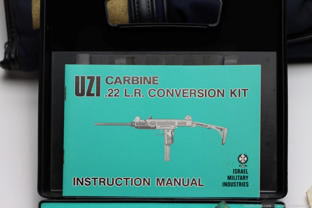 FULL KIT Action Arms IMI UZI Model A 9mm .22lr Pre-Ban Excellent Condition-img-28