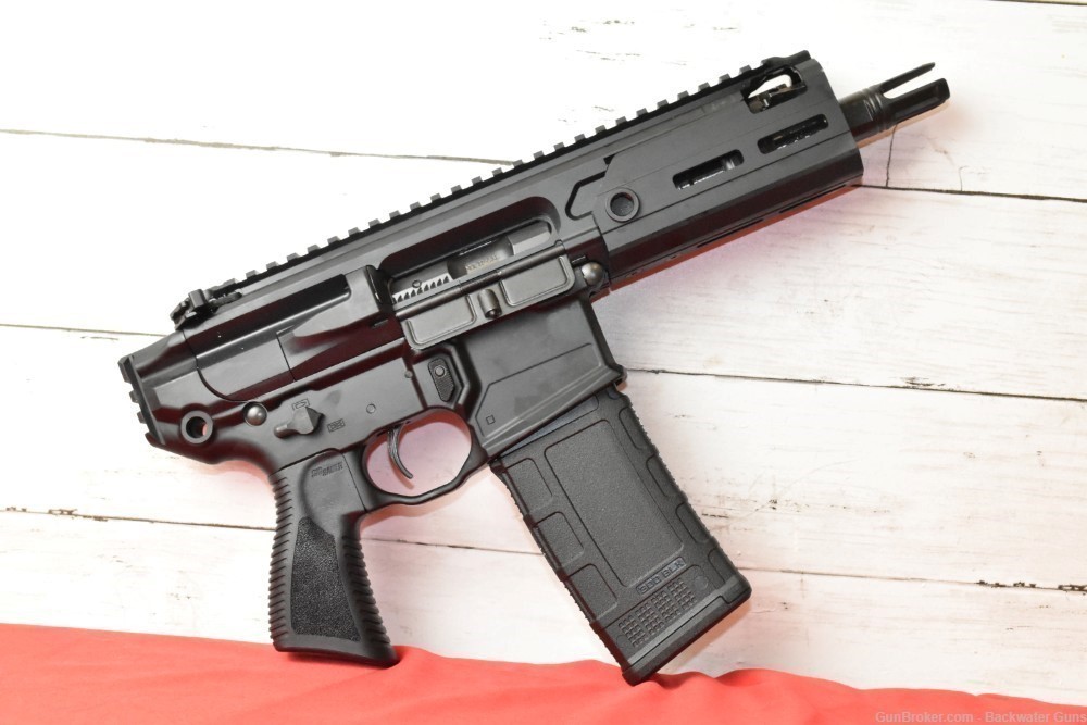 FACTORY NEW SIG MCX RATTLER PISTOL .300BLK NO BRACE NO RESERVE!-img-1