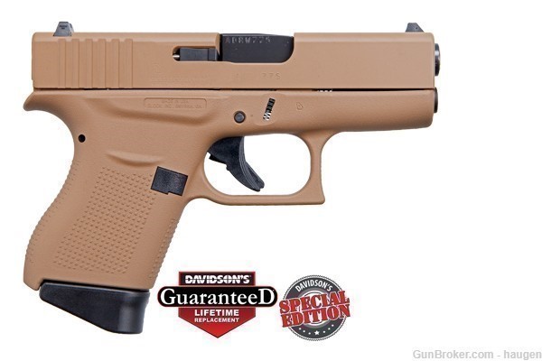 Glock G43 9mm Cerakote DDE New-img-0