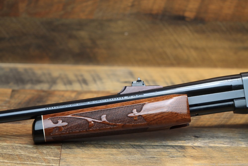 BEAUTIFUL Remington 7600 BDL 30-06 Rifle Pump Action 1987 22"-img-7