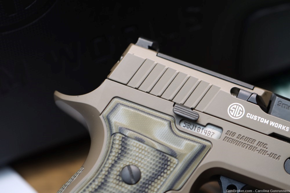 DISCONTINUED Sig Sauer AXG Scorpion 9mm Semi Auto Pistol 3.9"   -img-3