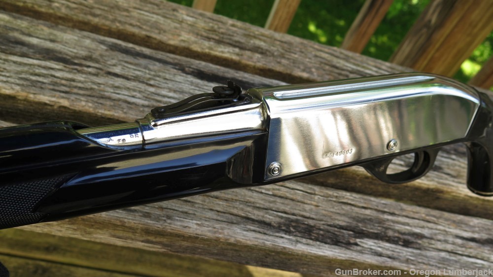 Remington Nylon 66 .22 LR Apache Black and Chrome Near Mint from 1978 USA! -img-8