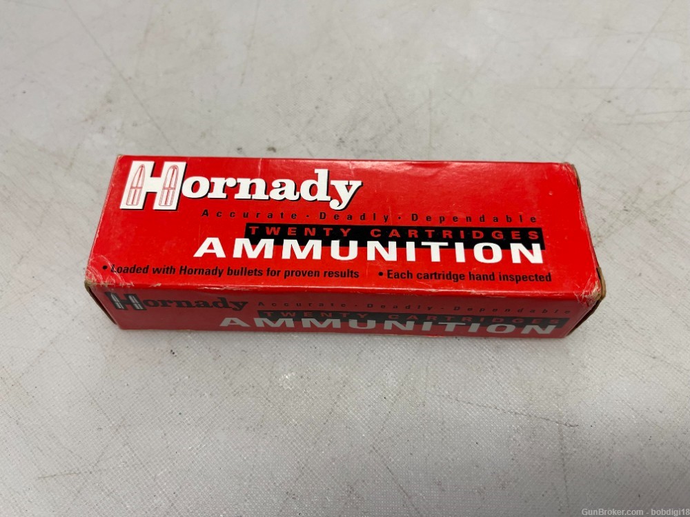 20 rounds Hornady .480 Ruger 325GR XTP Hollow Point 9138 NO CC FEES-img-0