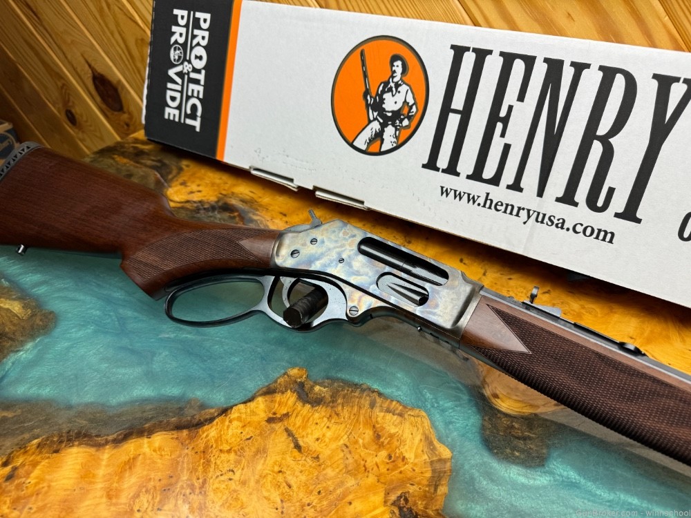 NEW IN BOX HENRY CASE COLORED HARDENED 45-70 W/ 22" BARREL NO RESERVE-img-3