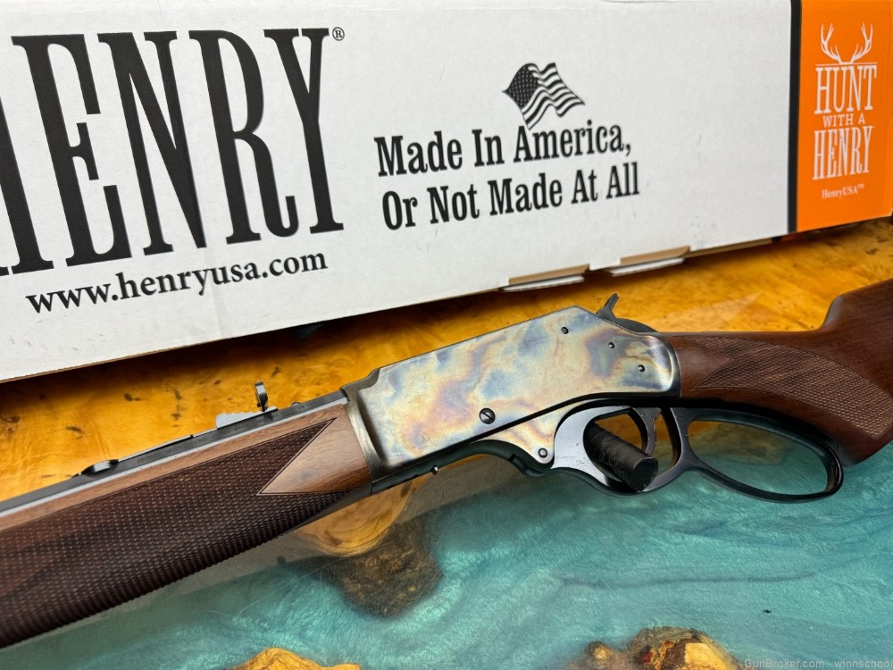 NEW IN BOX HENRY CASE COLORED HARDENED 45-70 W/ 22" BARREL NO RESERVE-img-10