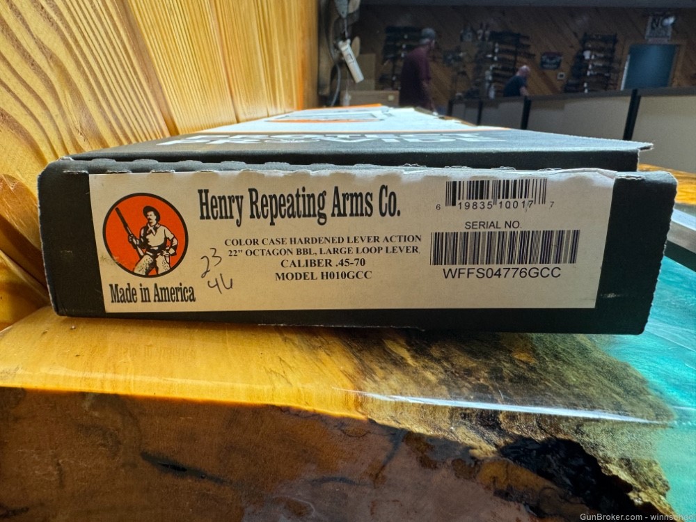 NEW IN BOX HENRY CASE COLORED HARDENED 45-70 W/ 22" BARREL NO RESERVE-img-19