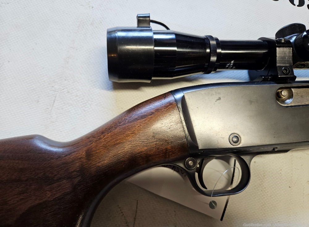 Remington Model 141 Gamemaster 35 Remington Rifle Used Bushnell Scope-img-4