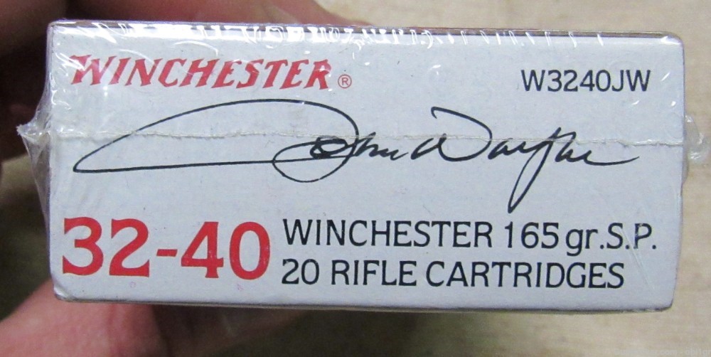 John Wayne Winchester-Western .32-40 Win. 165 GR Soft Point Ammo .01 NR-img-5