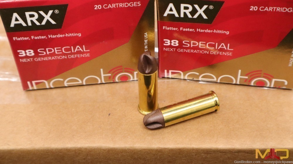 Inceptor ARX 38 SPL 77 Grain Case of 200 Rounds-img-1