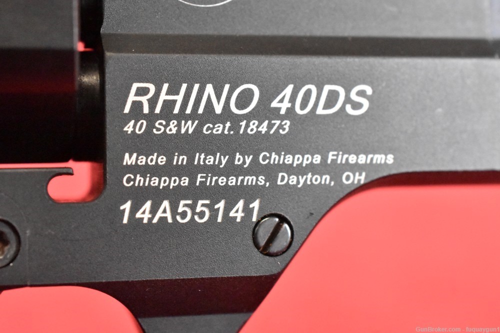 Chiappa Rhino 40DS DA/SA 40 S&W 4" 6-Shot Chiappa 40DS Rhino  -img-28