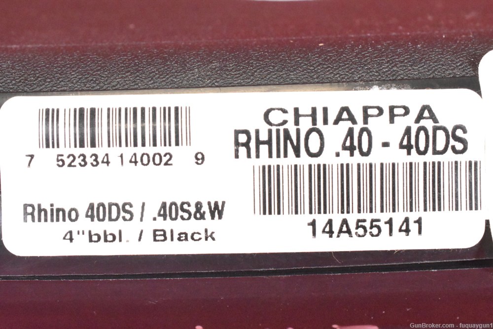 Chiappa Rhino 40DS DA/SA 40 S&W 4" 6-Shot Chiappa 40DS Rhino  -img-30