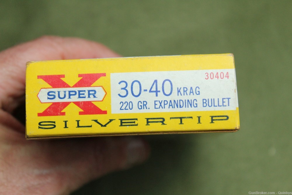 20 Winchester Western Super X 30-40 Krag 220 Gr Expanding Silvertip Ammo-img-4