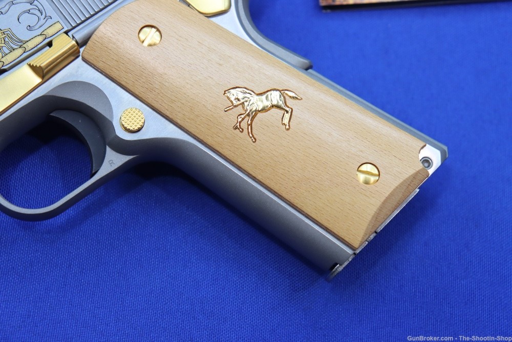 Colt Untamed Series ALACRAN 1911 Pistol GOLD ENGRAVED 38 Super 1 of 200 New-img-7