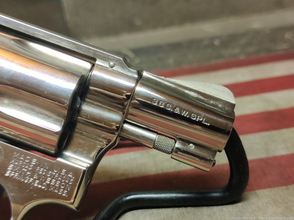 WOW! BEAUTIFUL SMITH & WESSON 36 No Dash CHIEFS SPECIAL mfg1969 Penny NR!-img-10