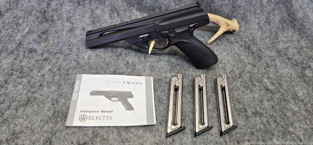 Beretta U22 NEOS 22 LR 6" Semi-Auto Pistol | 3 mags, manual-img-0