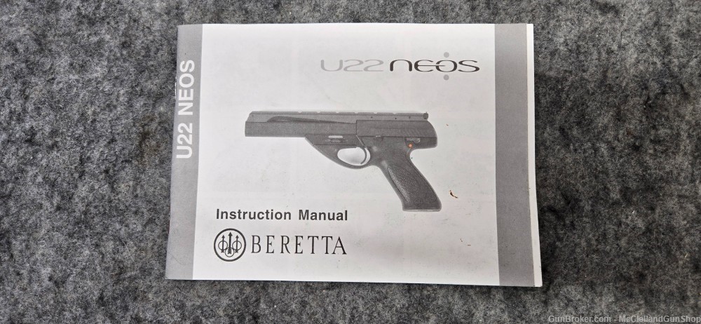 Beretta U22 NEOS 22 LR 6" Semi-Auto Pistol | 3 mags, manual-img-12