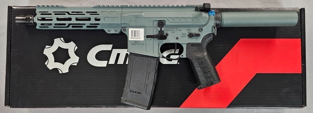 CMMG Banshee Mk4 300 Blackout 8" 30RD 30A240F-CG Green NO CC FEE!-img-0