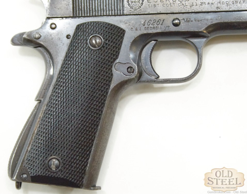 Argentine Sistema 1927 45 ACP 1911 Pistol Colt MFG 1948 C&R Penny Auction-img-2