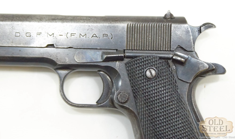 Argentine Sistema 1927 45 ACP 1911 Pistol Colt MFG 1948 C&R Penny Auction-img-7