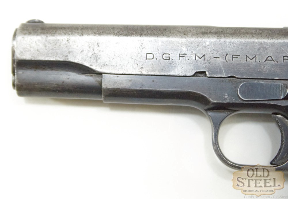 Argentine Sistema 1927 45 ACP 1911 Pistol Colt MFG 1948 C&R Penny Auction-img-8