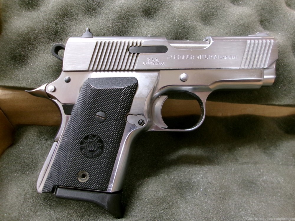 Llama Mini-Max 45 ACP Sub-Compact Stainless NO RESERVE-img-2