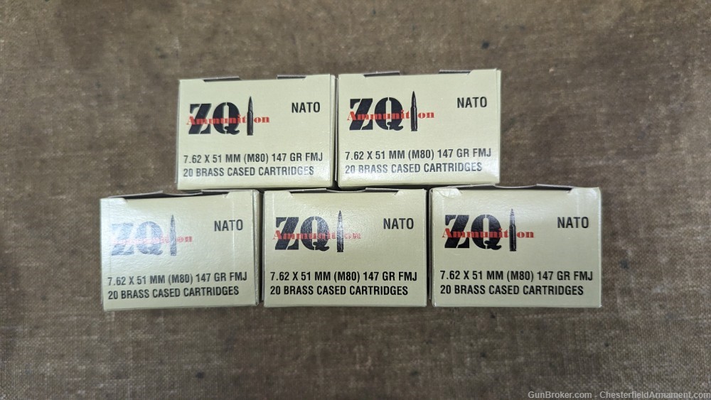 Turkish MKE 7.62mm NATO FMJ *Lot of 100 rounds*-img-3