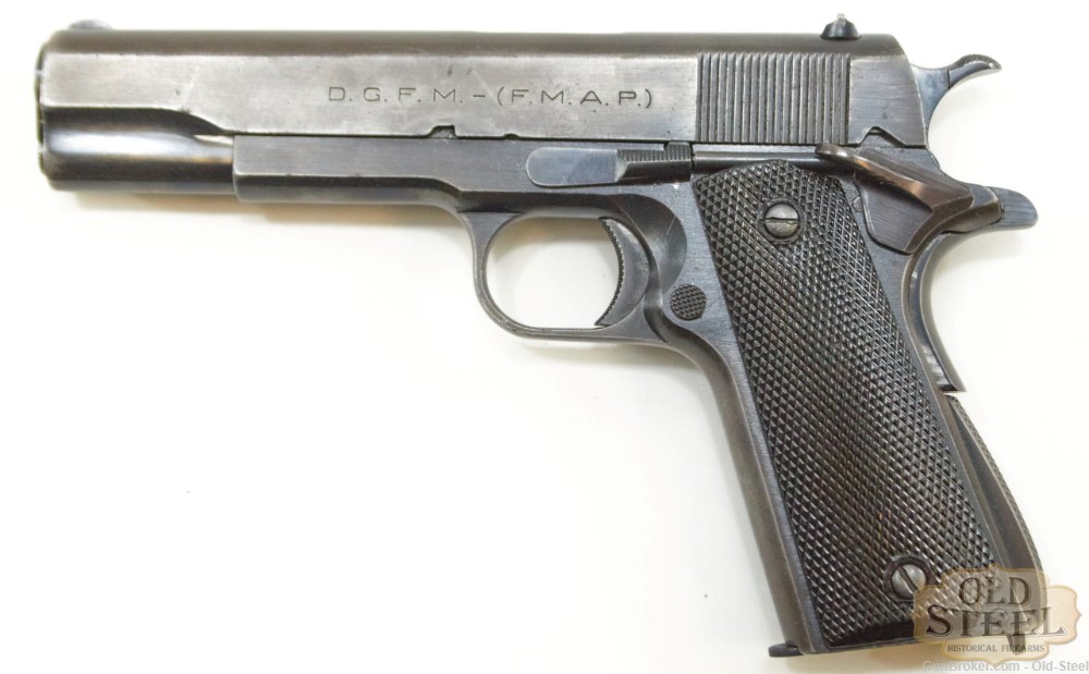 Argentine Sistema 1927 45 ACP 1911 Pistol Colt MFG 1952 C&R Penny Auction-img-5