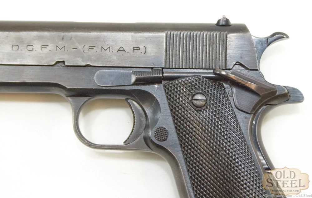 Argentine Sistema 1927 45 ACP 1911 Pistol Colt MFG 1952 C&R Penny Auction-img-7