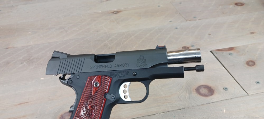 LNIB Springfield Armory Range Officer Compact 1911 9mm Luger 9rds 4" Black-img-6