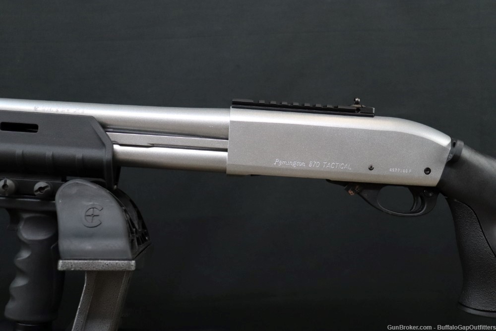 Remington 870 Tactical 12ga Pump Action Shotgun w/ Accessories-img-6