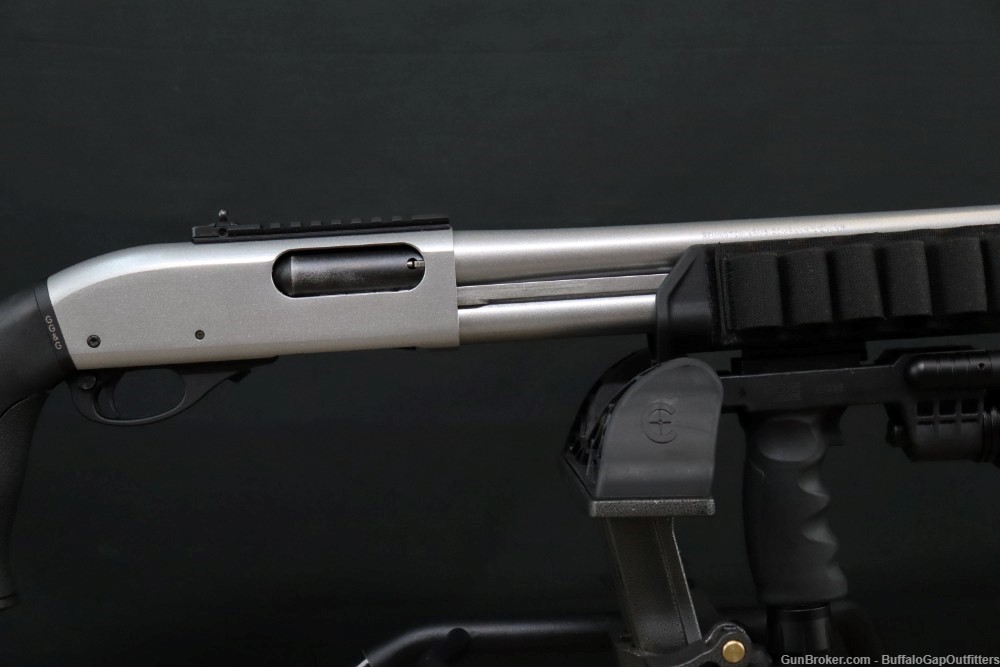 Remington 870 Tactical 12ga Pump Action Shotgun w/ Accessories-img-2