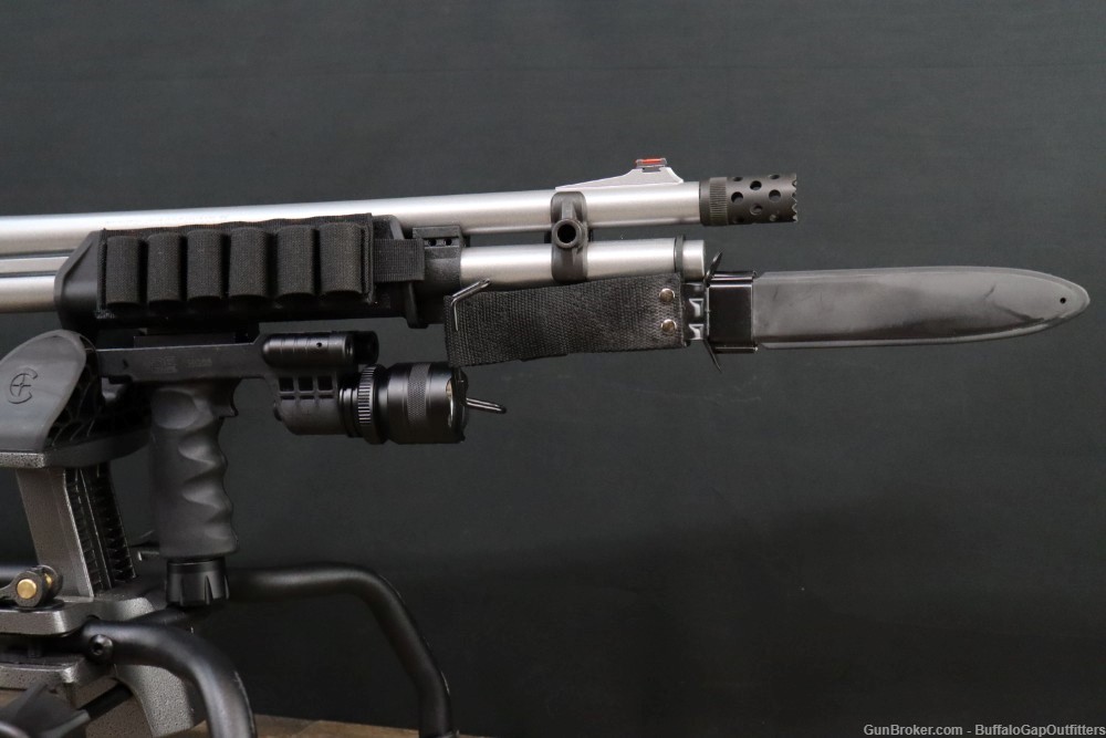 Remington 870 Tactical 12ga Pump Action Shotgun w/ Accessories-img-3