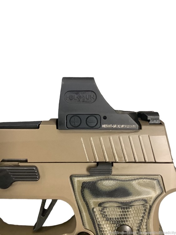 Sig Sauer P320 AXG Scorpion 9x19 Very Good Condition! -img-2